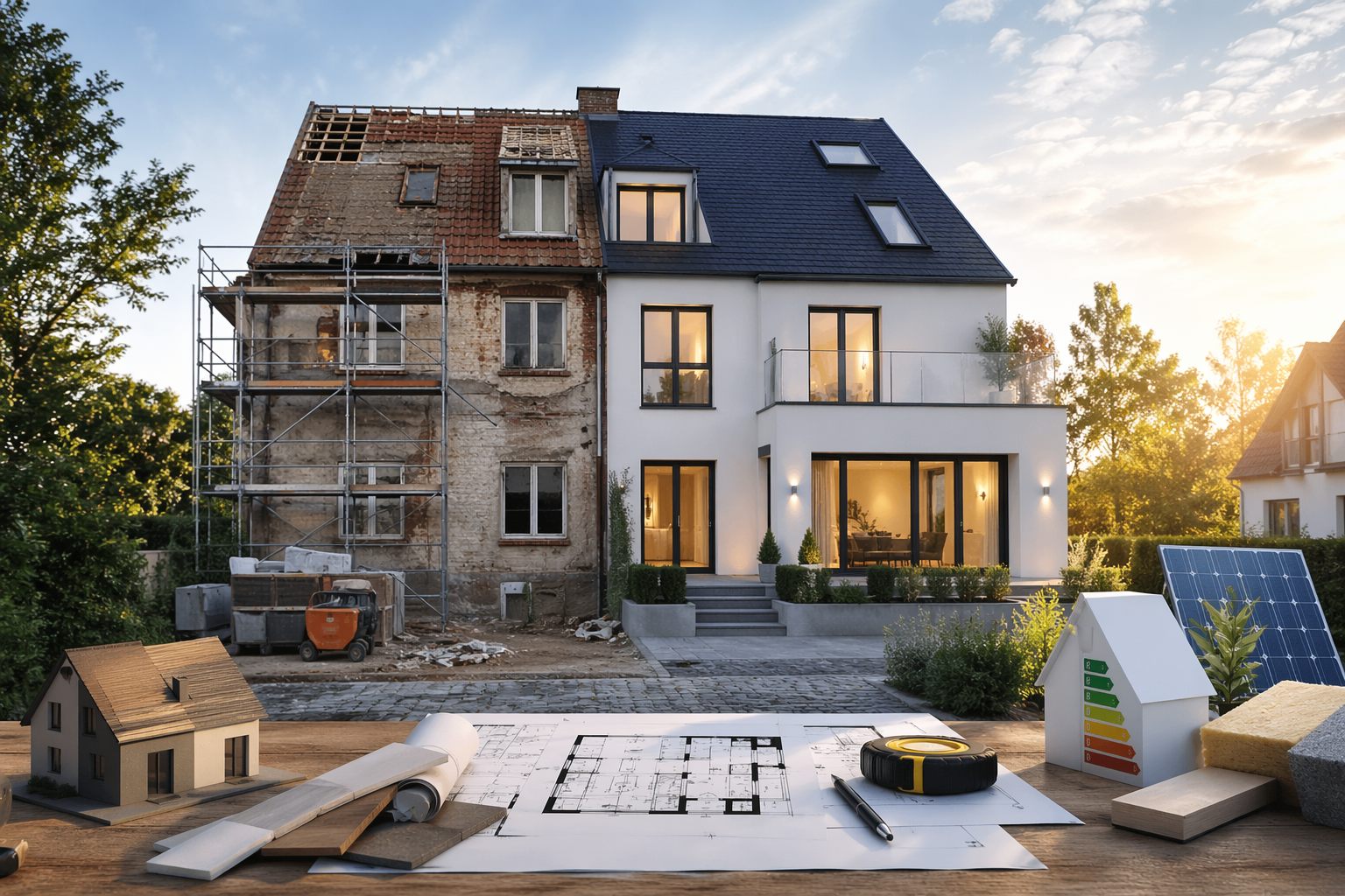 Beispielprojekt Haussanierung in Hannover